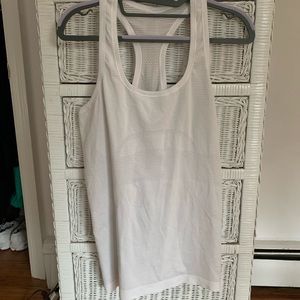 lululemon white tank top